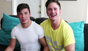 Julian Rodriguez And Zach Douglas - First Time Gay Sex