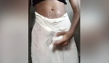 I Wear Wet Underskirt And Maturation Orgasm And Dancing In A Public Toilet