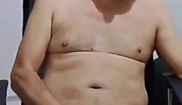 Stepdad Masturbating at Home Alone Crazy to Cum