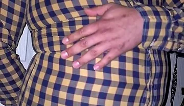 Popping My Button up on My Belly