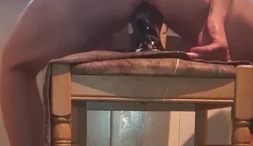 Hot Gay Noface Twink X Rides Huge Toy