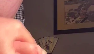 Playing with My Cock at My Desk Again