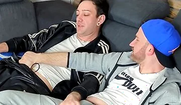 Sniffing Sneaker, Socks And Feet And Cum On Them