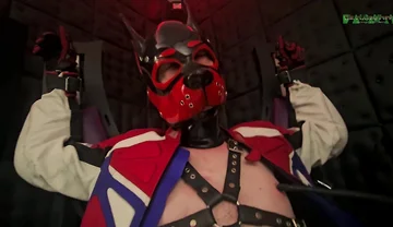 Playing Puppies Pleasure on the Cross Part 1