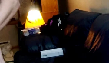 Stand up Then Lay Down on Couch as I Jerk and Bust Twice