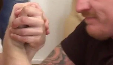 Stepdaddy Arm Wrestles Two Young Horny Blokes