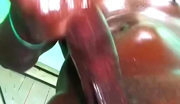 Part 2 Cum with Daddy While He Deep Rough Strokes His Big Black Horny Cock for You to Mess That Hole up
