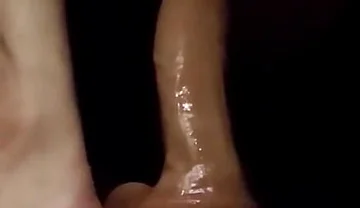 Eating Dildo Until I Get My Milk Out