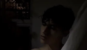 Femboy Naked and Under the Lights