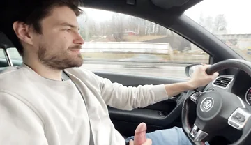 Almost Crashed the Car When I Jerked Him off and Him After His Orgasm