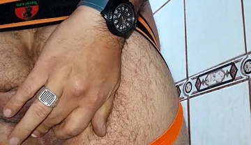 Masturbate Usin Sexy G Jocktrap Until Cumm