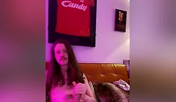 Hot Skinny Boy Jerks His Thick Cock On The Couch And Cums For You