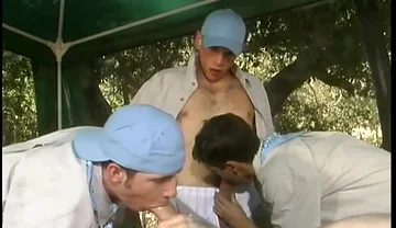 Scouts Get A Raunchy First Aid Lesson Group Sex, Twinks, Scouts, Teaching, Oral Sex