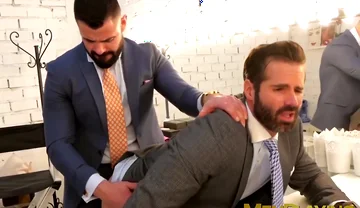Classy Businessmen Seal The Deal With Cock In Ass - Tyler Berg And Jonas Jackson