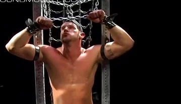 Boundmucle Jocks: Muscular Erik Kalso Tried Escaping From His Master