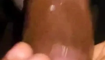 Fucking My Hand Squeezing My Big Hard Cock