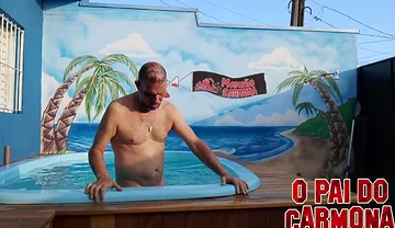 Aidocarmona Enjoying a Pool Wanting to Fuck an Ass