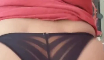 Native Crossdresser Shaking Ass