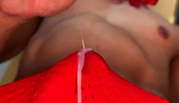 Creampie and Dripping Cum From My Cock