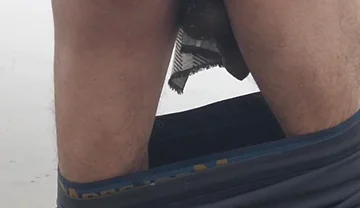 Horny Young Boy Fuck Ass with Toy Inside Pond