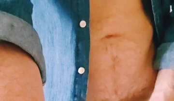 Open Shirt and Cum