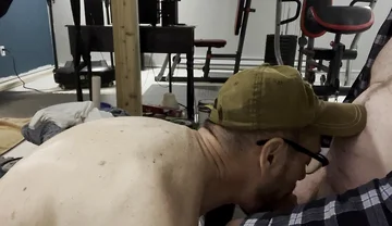 Worship Stepdad’s Big Cock and Get a Cum Load