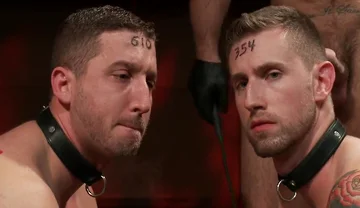 Van Darkholme, Spencer Reed And Troy Daniels - Broken - Live Shoot