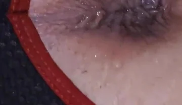 Cumdump's Flooded Hole Gets Unplugged. All Cum!!!! Not Lube