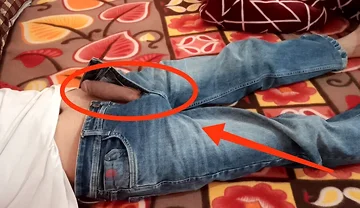 My Straight Friend Morning Wood Big Nonster Cock First Time I Give Him Handjob