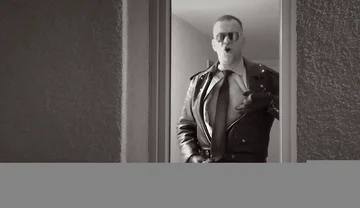 Leather Man 4 Cock Play & Piss Two Times