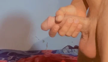 I Jerked and She Watched Me Do It Till I Cum