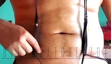 Hot Kolkata Bengali Boyfriend Oild up and Playing and Teasing Himself with Vibrator