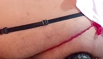 I love eating my huge toy even though it leaves me all sore!!!!!