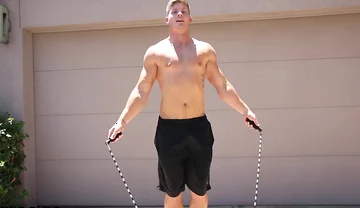 Jesse Brooks - Jerks Off Outside Poolside