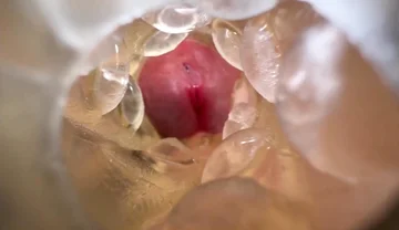 Huge Creampie with Internal View While Fucking Fleshlight, Moaning and Dirty Talking