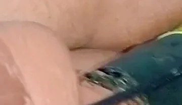 After Swallowing This Huge Toy, My Tail Is Wide Open