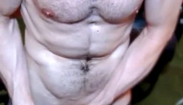 Right to It, See This Huge Bust as My Arms Are Tight Ripped