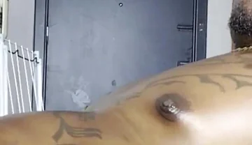 Big White Cock Nerd Shoots Huge Load While Taking His First Big Black Cock