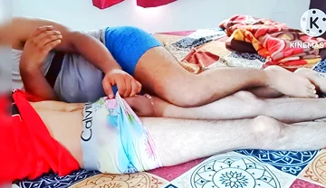 First Time I Open My Step Brother Underwear to See His Big Monster Cock