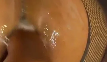 Horny Bottom Gapes Creamy Noisy Farty Hole - Hardcore Dildo Machine Fuck