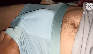 First Time I Open My Step Brother Underwear to See His Big Ass Wanted to Fuck in Midnight