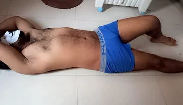 Hairy uncle lay down after hardcore sex midnight after sex