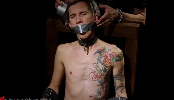 Nicky Throne Part 2: Gag Switch, Drooling, Armpit Tickling & Hair Trim