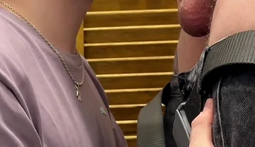 Sneaking Into a Toilet for an Orgasm in a Busy Restaurant and Almost Caught