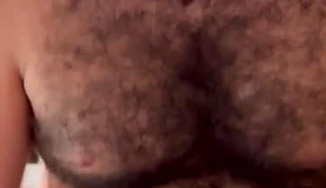 Big Bear Breeding His Cub