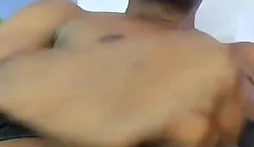 Colombian Macho Brunette Masturbates Hard