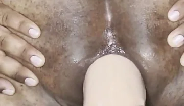 Ridding a Giant Dildo