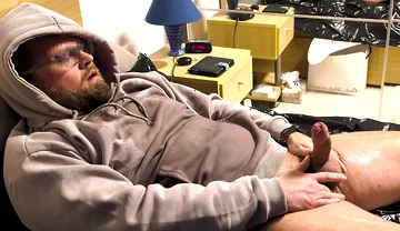 Alex Pisses on His Beard and Clothing