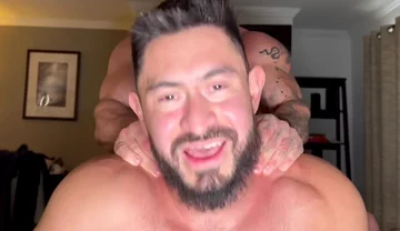Bi-curious Bodybuilder Fucks His Gym Bro