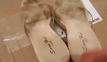 Ejaculation on Worn Heels
